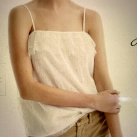 J. Crew Tiered Lace Black Camisole blouse Size SM - Picture 10 of 10